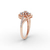 Delicate Contemporary Diamond Ring