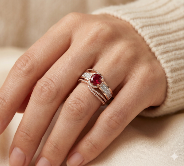 RUBY SOLITAIREBAND