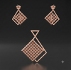 DIAMOND DRIFT PENDANT SET