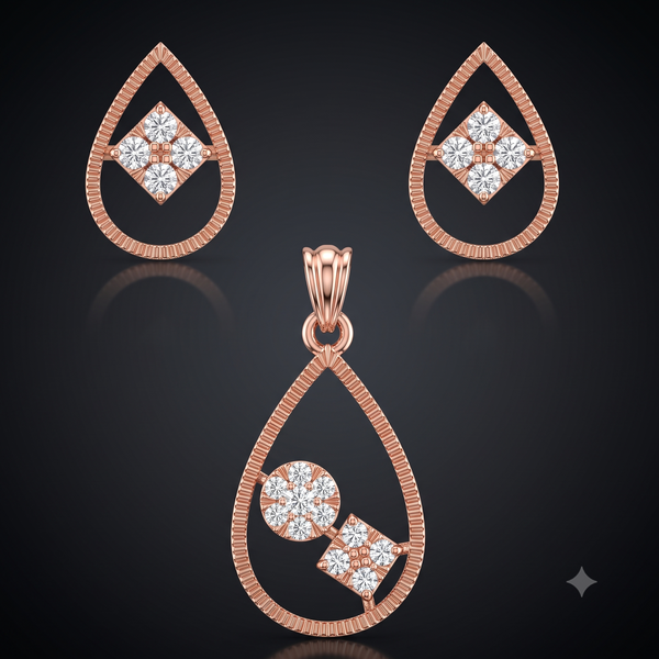 CELESTIA DROP PENDANT SET