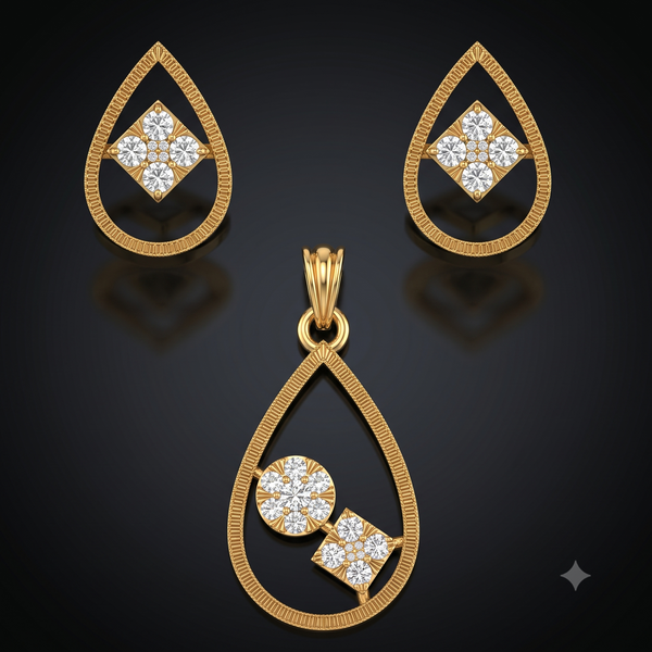 CELESTIA DROP PENDANT SET