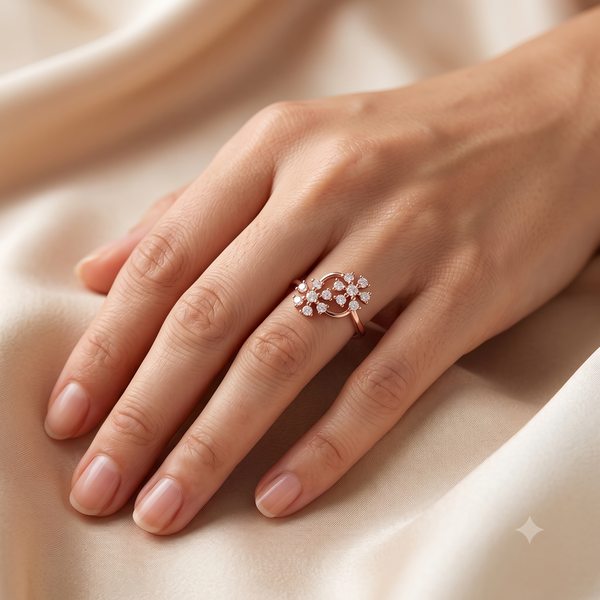 BLOOM CASCADE RING