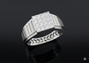 Elite Patterned Diamond Ring