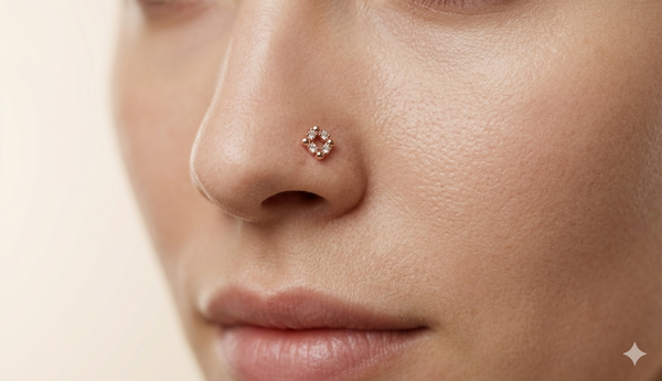 ETERNA CIRCLE NOSE PIN
