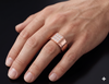 Imperial Grid Diamond Ring