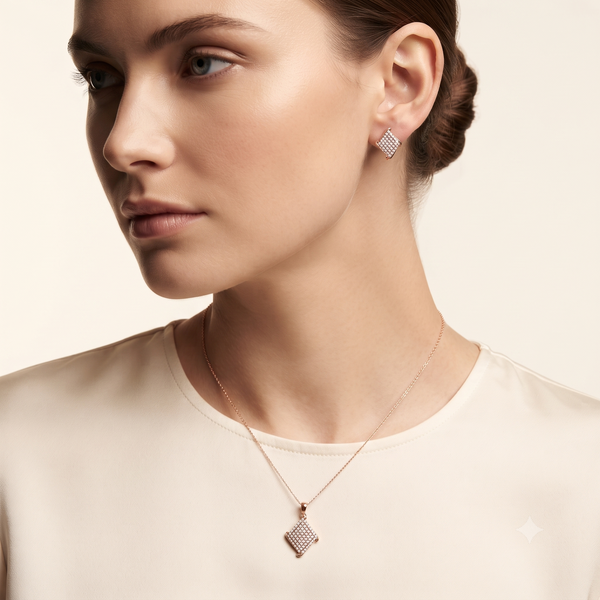 HERITAGE WEAVE PENDANT SET