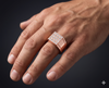 Imperial Grid Diamond Ring