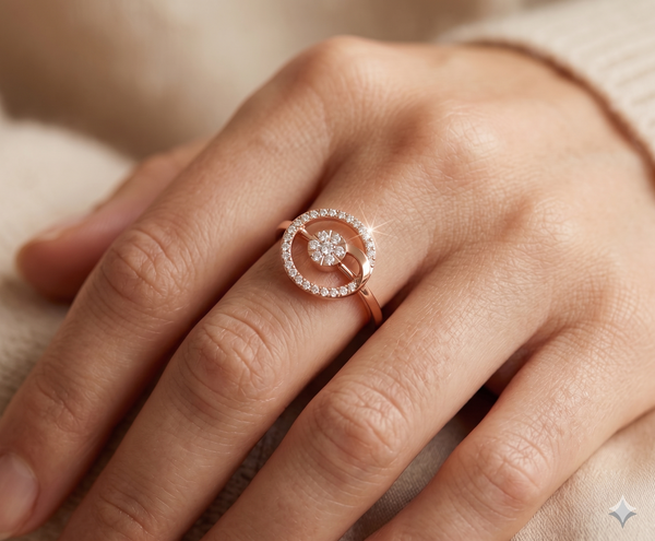 Eternal Halo Diamond Ring