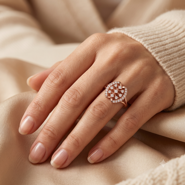 ROSETTE SPARK RING