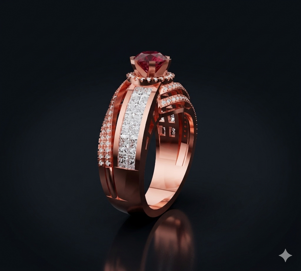 RUBY SOLITAIREBAND