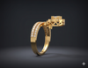 ELEGANT CROWN RING