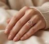 LUNA CIRCLE DIAMOND RING