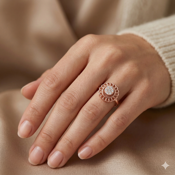 BLOSSOM HALO RING