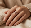 TRI HEART RING