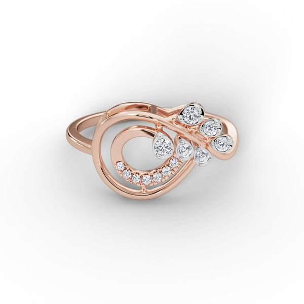 BLOOSOM LEAF RING