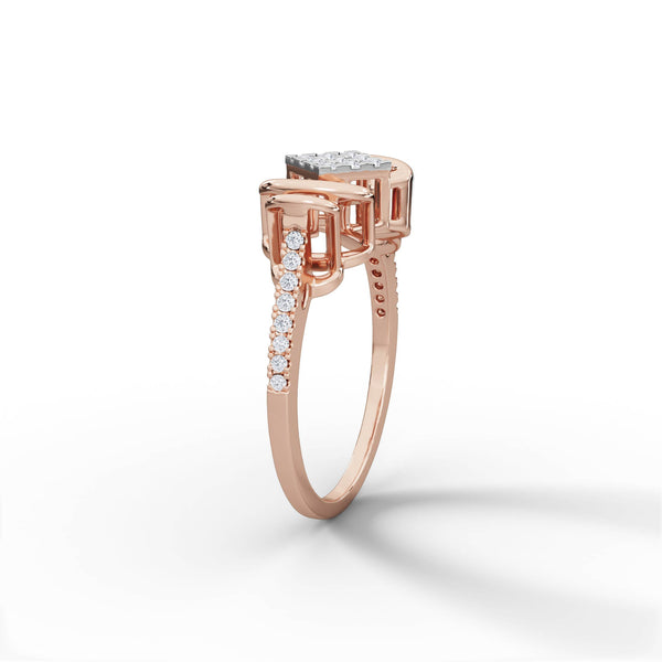 CLUSTER DIAMOND RING