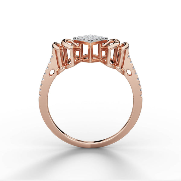 CLUSTER DIAMOND RING