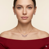 RAIN DROP RAIDIANT PENDANT AND EARING SET