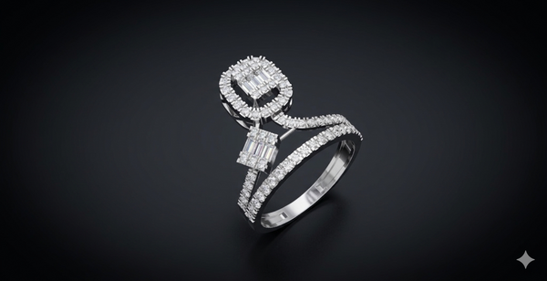 ELEGANT CROWN RING