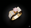 CROWN CURVE SOLITAIRE RING