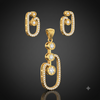 TRINITY LINK PENDANT SET
