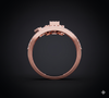 ELEGANT CROWN RING