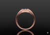Apex Double Band Cluster Ring