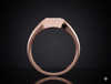 Imperial Tiered Diamond Grid Ring