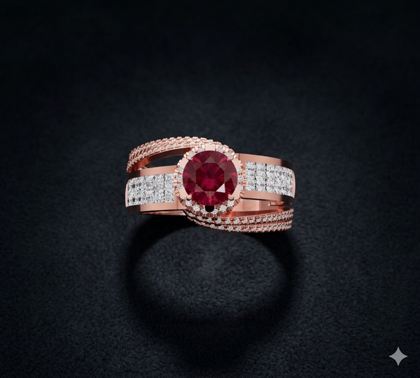 RUBY SOLITAIREBAND