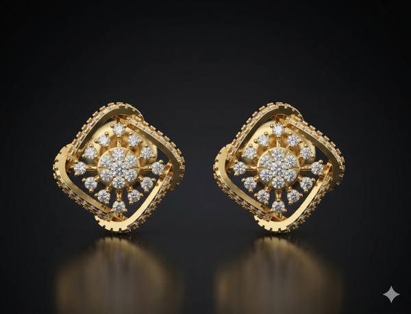 Blossom Cushion Diamond Tops