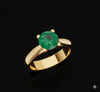 SIGNATURE EMERALD SOLITAIRE RING