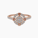 Ecliptic Aura Diamond Ring