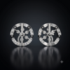RADIANT CIRCLE STUDS EARING