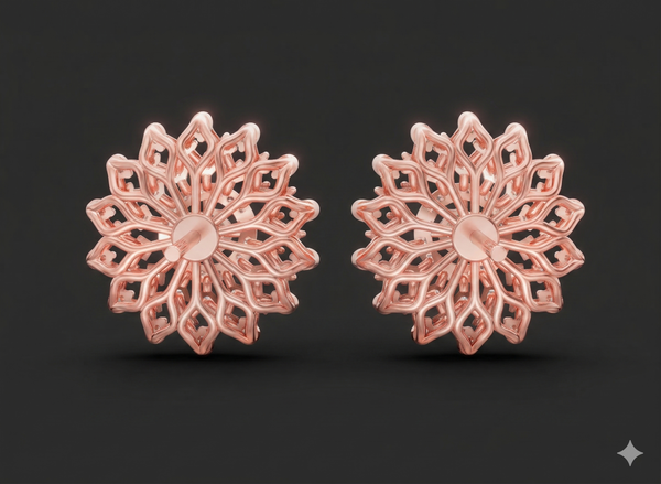 Mandala Bloom Diamond Tops