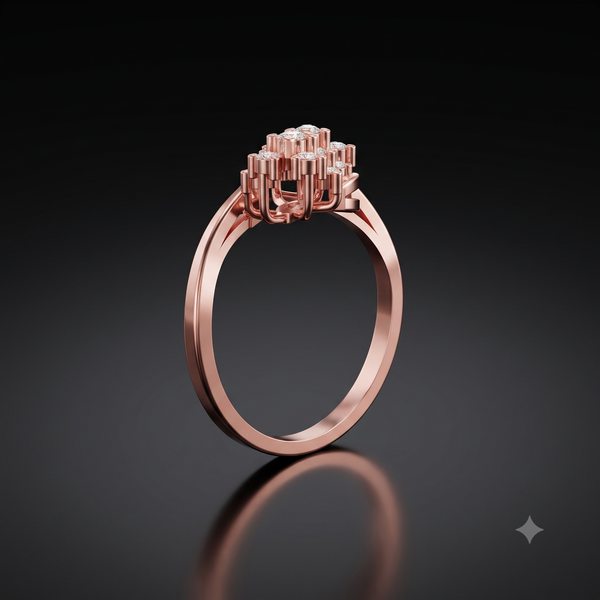 BLOOM CASCADE RING