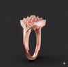 Diamond Aura Statement Ring