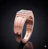 Luxe Diamond Panel Ring