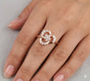 OVAL FLOWER RING