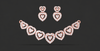 SYMPHONY HEARD PENDANT AND EARING SET