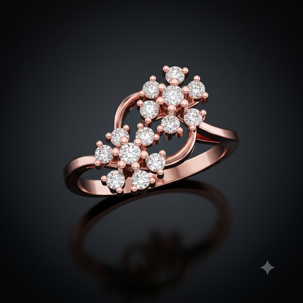 BLOOM CASCADE RING