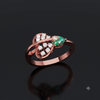 CELESTE LEAF RING