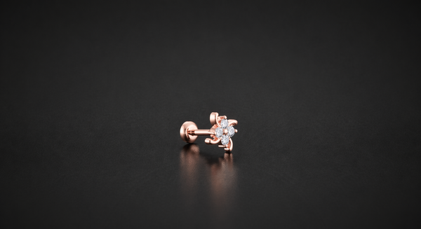 TWIRL BLOSSOM NOSE PIN