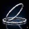 Infinity Wave Bangles