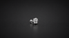 DIAMOND PETAL CHARM NOSE PIN