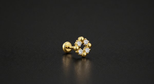 ETERNA CIRCLE NOSE PIN