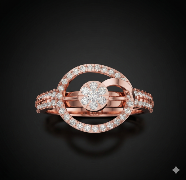 Eternal Halo Diamond Ring