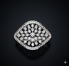 Diamond Aura Statement Ring