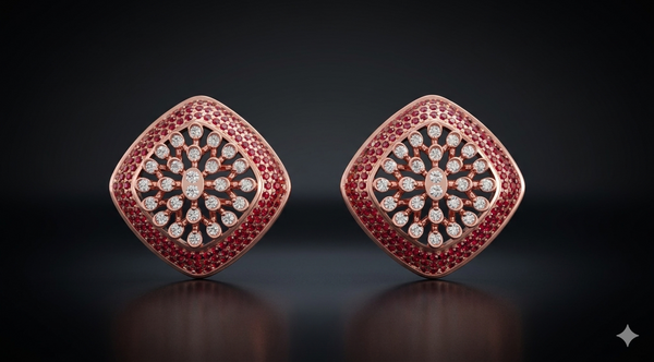 Ruby Royale Diamond Tops