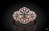 Royal Triple Bloom Diamond Ring