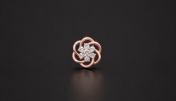FLORAL NOSE PIN